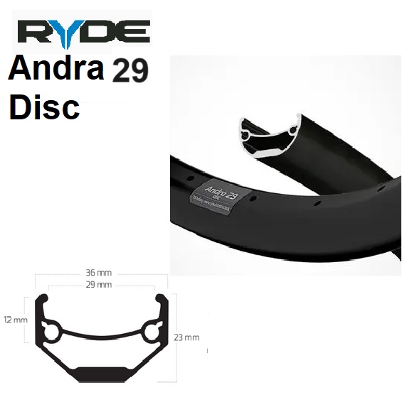 Ryde Andra 29 - Disc - 584