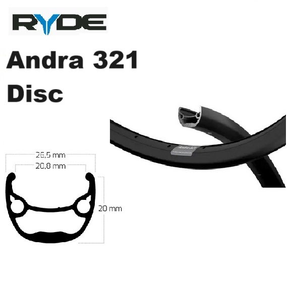 Ryde Andra 321 - Disc - 622