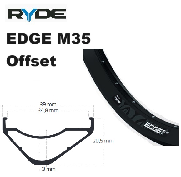 Ryde Edge M35 Offset - 584