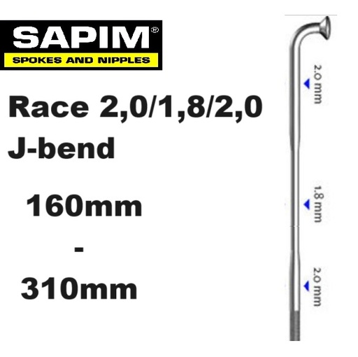 Sapim Race Zilver